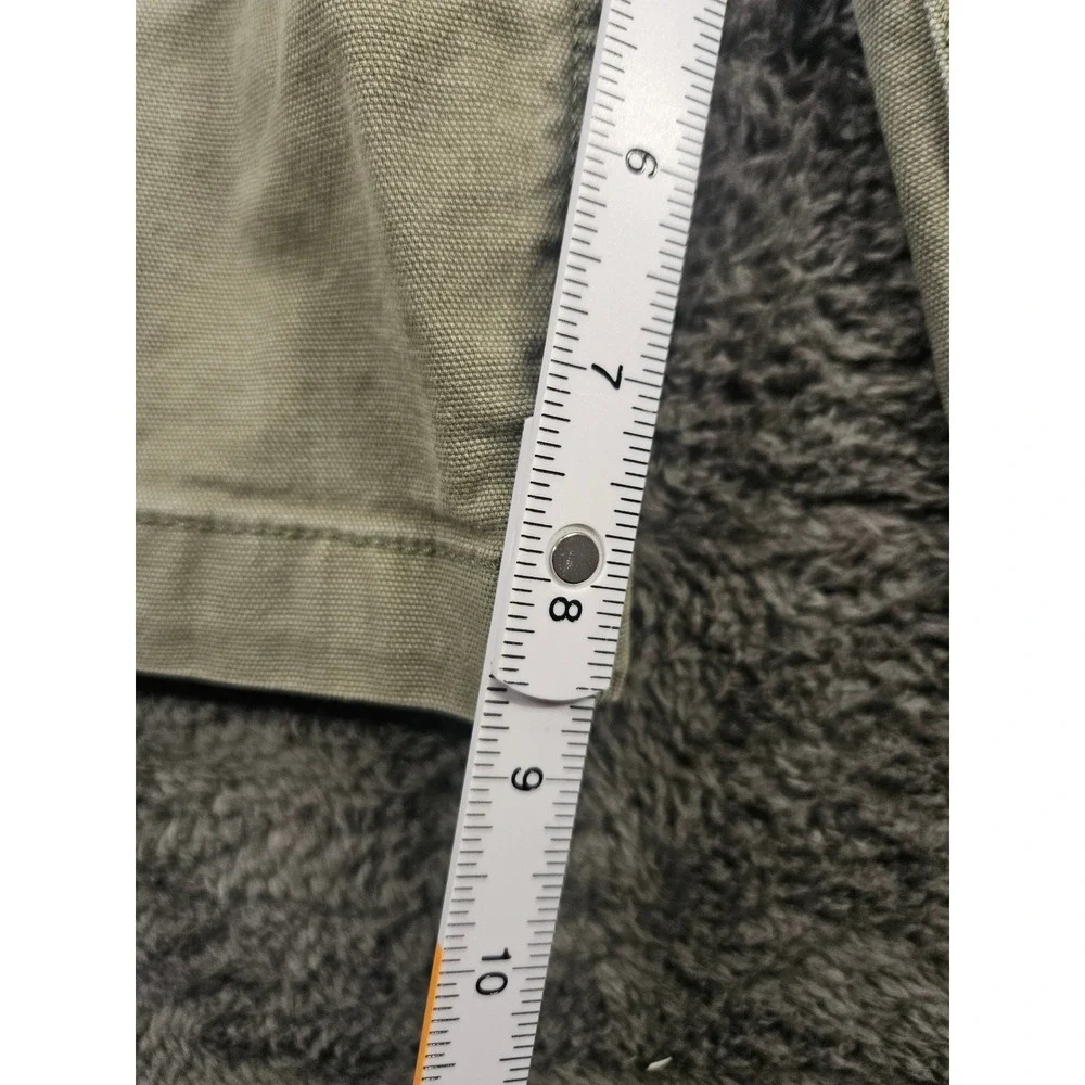 Carhartt Work Shorts Mens 38 Green BS2514-M Rugged Flex Relaxed Canvas Utility